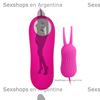 Masajeador vaginal con control remoto